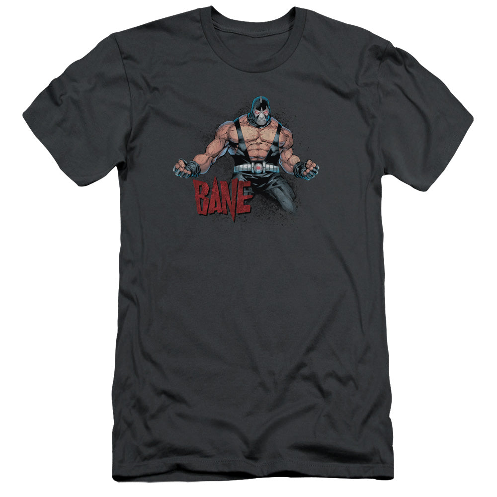 Batman - Bane Flex - Short Sleeve Adult 30/1 - Charcoal T-shirt