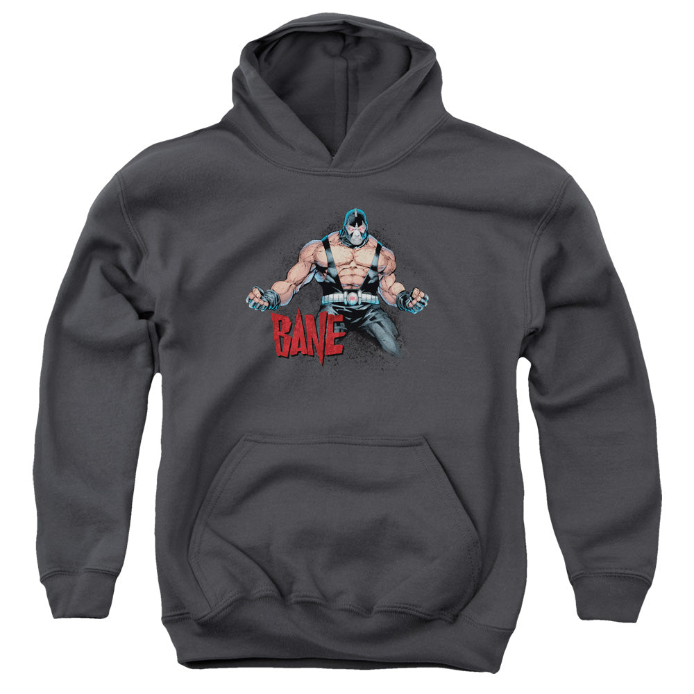 Batman - Bane Flex - Youth Pull-over Hoodie - Charcoal
