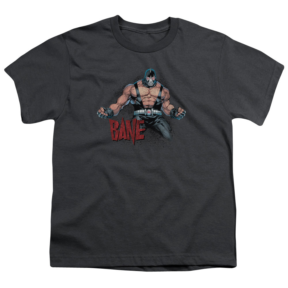 Batman - Bane Flex - Short Sleeve Youth 18/1 - Charcoal T-shirt