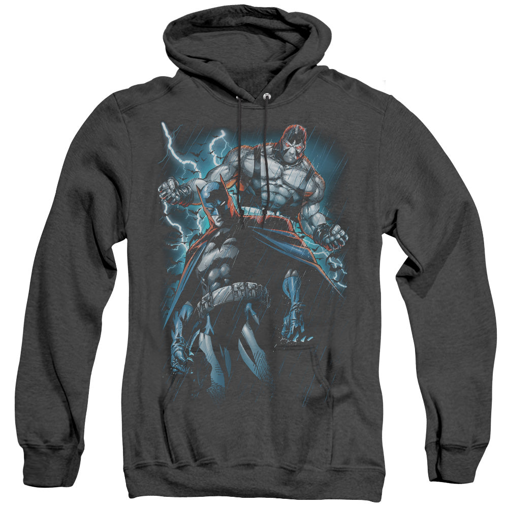 Batman - Evil Rising - Adult Heather Hoodie - Black