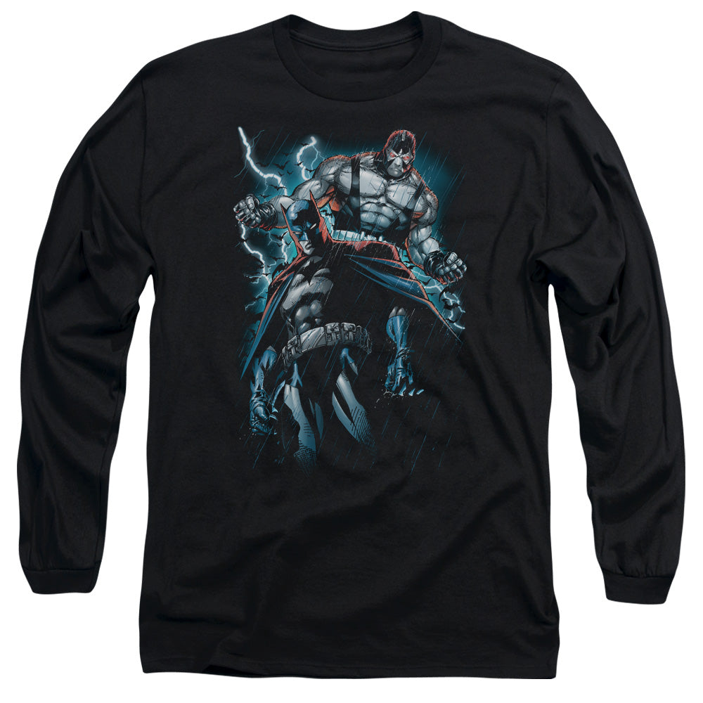 Batman - Evil Rising - Long Sleeve Adult 18/1 - Black T-shirt