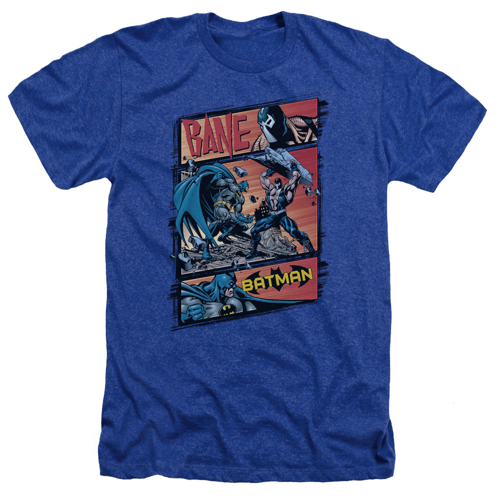 Batman - Epic Battle - Adult Heather - Royal Blue