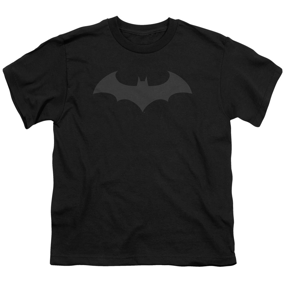 Batman - Hush Logo - Short Sleeve Youth 18/1 - Black T-shirt