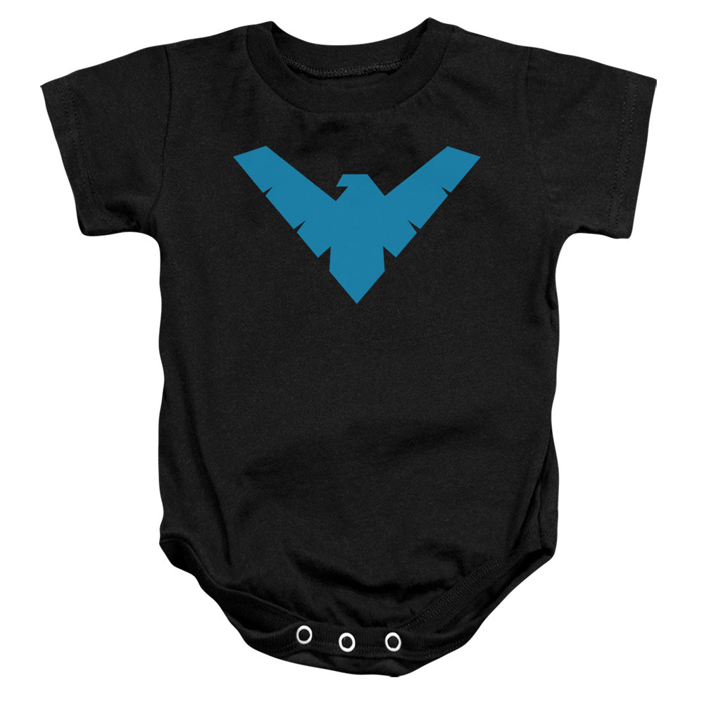 Batman - Nightwing Symbol-infant Snapsuit - Black