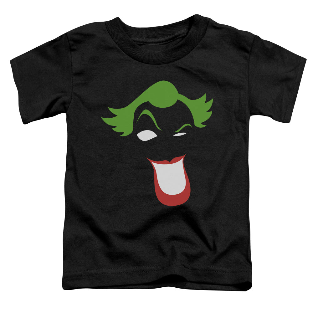 Batman - Joker Simplified - Short Sleeve Toddler Tee - Black T-shirt