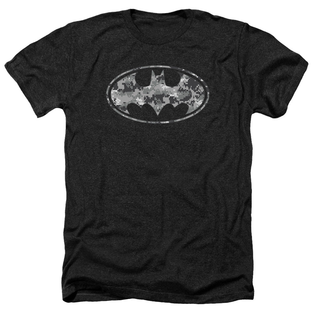 Batman - Urban Camo Shield - Adult Heather-black