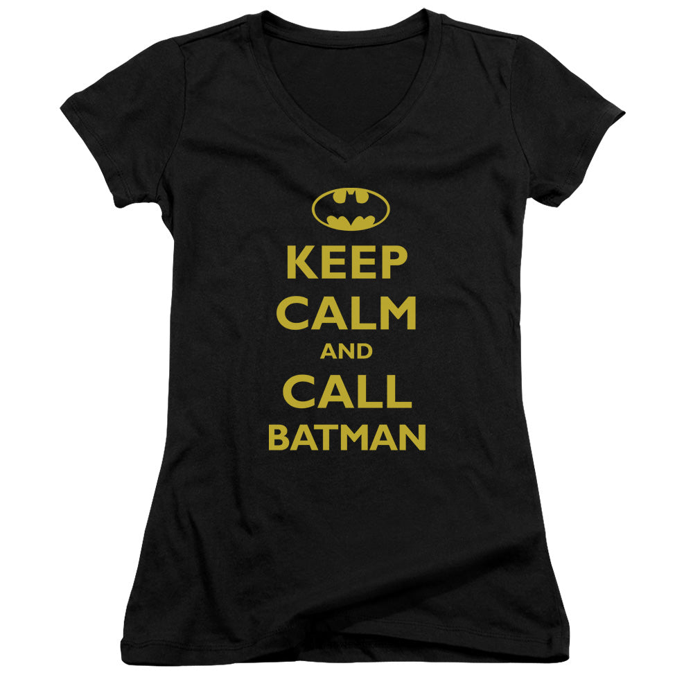 Batman - Call Batman - Junior V-neck - Black