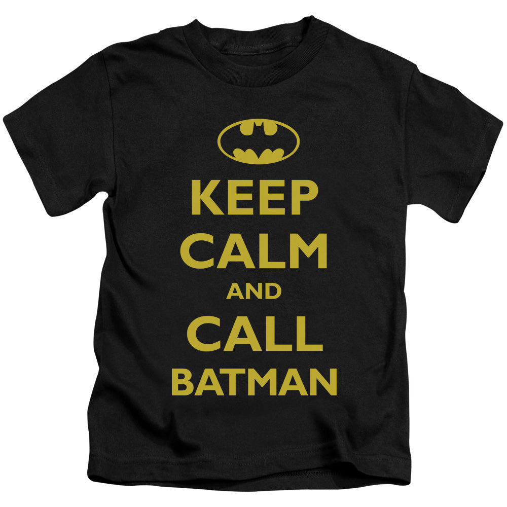 BATMAN CALL BATMAN - S/S JUVENILE 18/1 - BLACK - T-Shirt