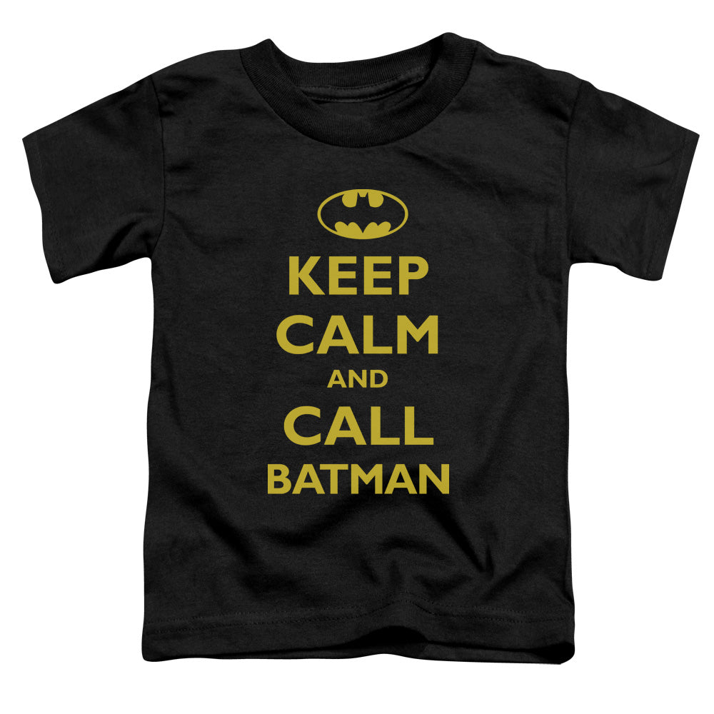 Batman - Call Batman - Short Sleeve Toddler Tee - Black T-shirt