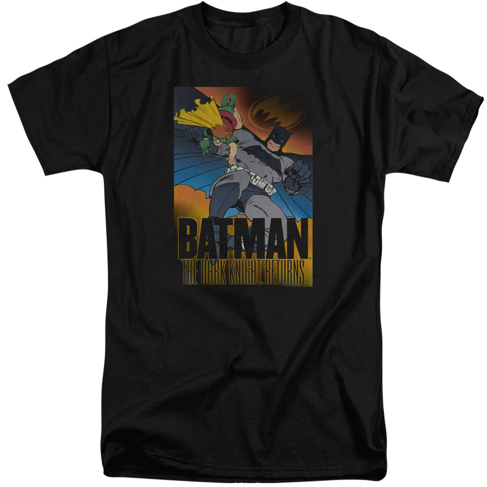 Batman - Dk Returns - Short Sleeve Adult Tall - Black T-shirt
