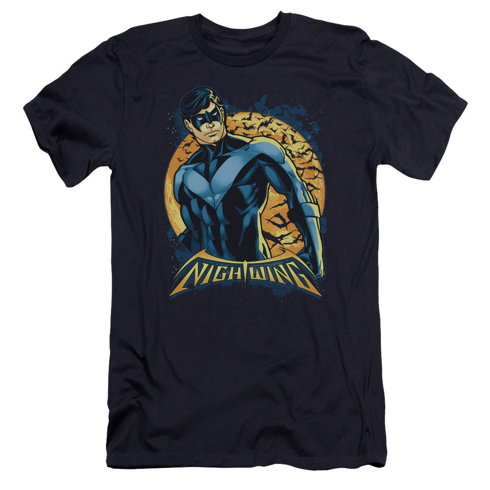 Batman - Nightwing Moon-premuim Canvas Adult Slim Fit 30/1 - Navy