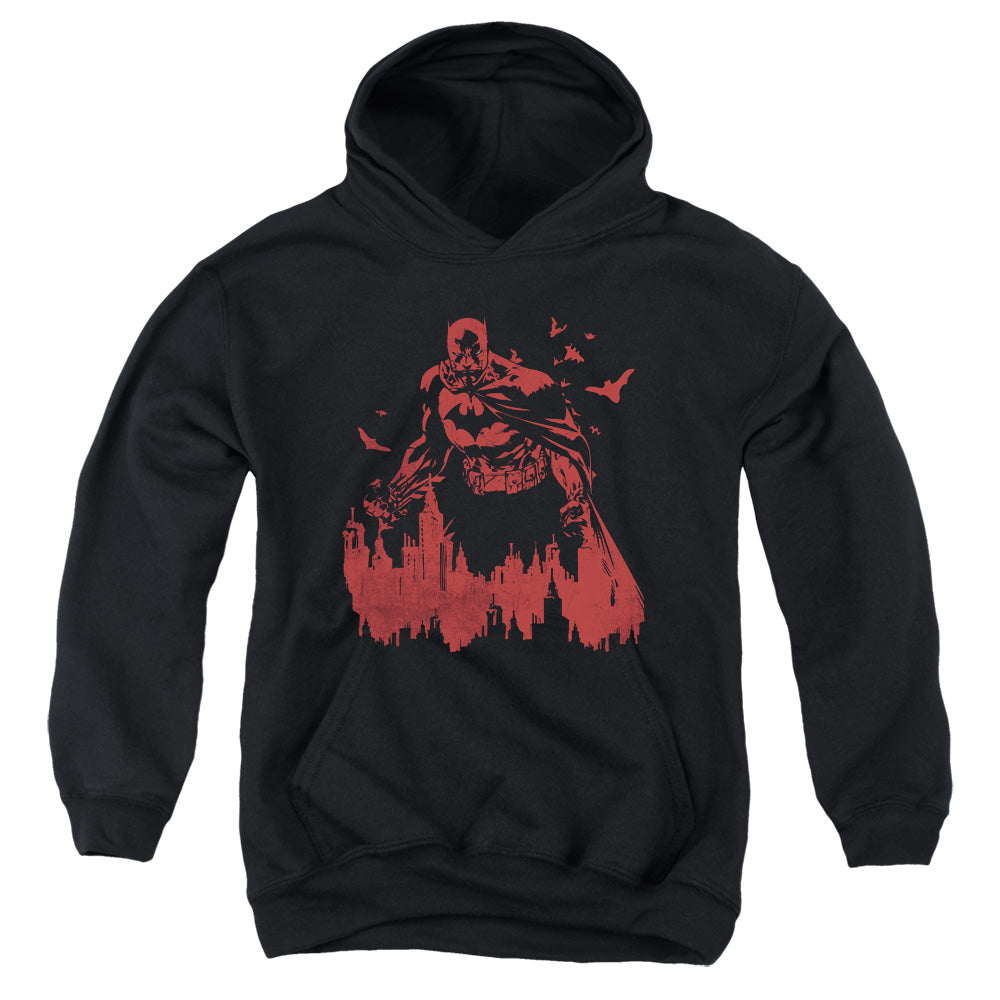 Batman - Red Knight - Youth Pull-over Hoodie - Black