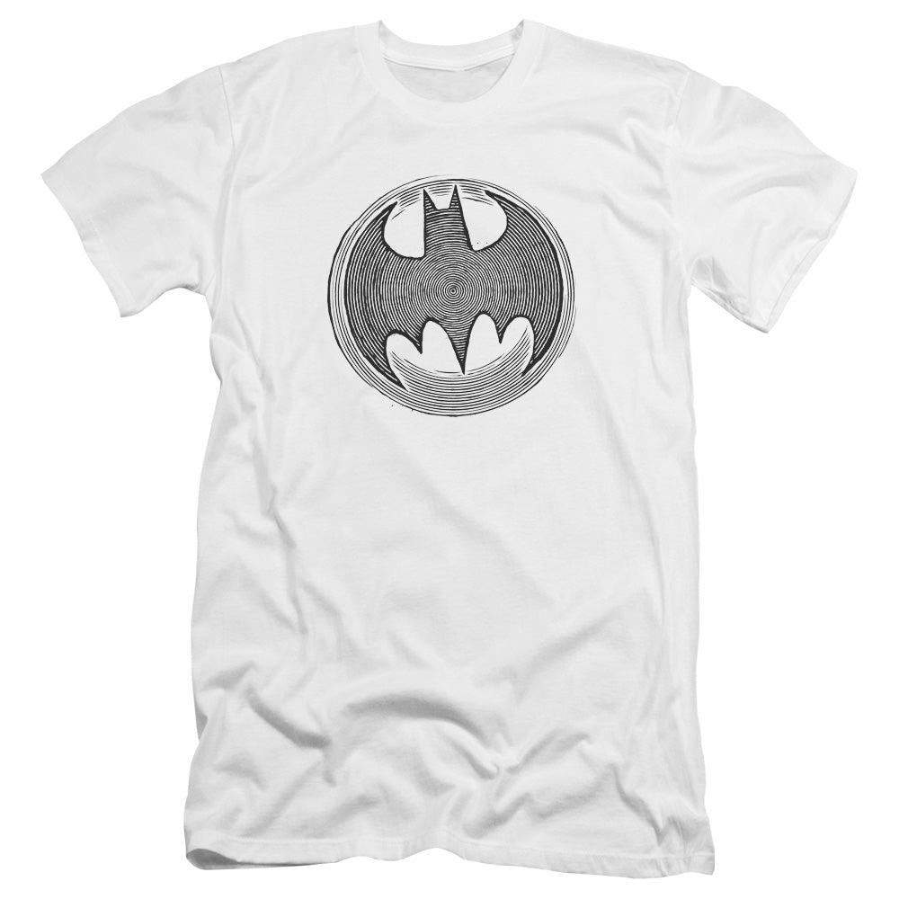 Batman - Knight Knockout-premuim Canvas Adult Slim Fit 30/1 - White
