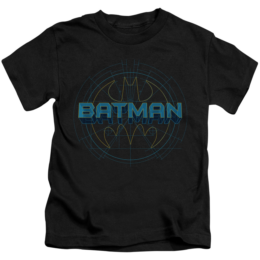 BATMAN BAT TECH LOGO - S/S JUVENILE 18/1 - BLACK - T-Shirt