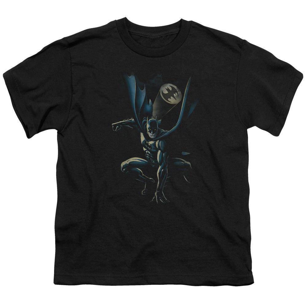 Batman - Calling All Bats - Short Sleeve Youth 18/1 - Black T-shirt