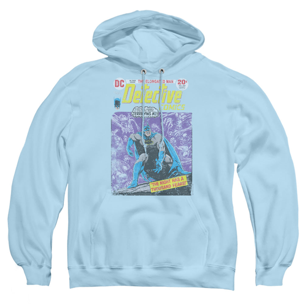 Batman - A Thousand Fears - Adult Pull-over Hoodie - Light Blue