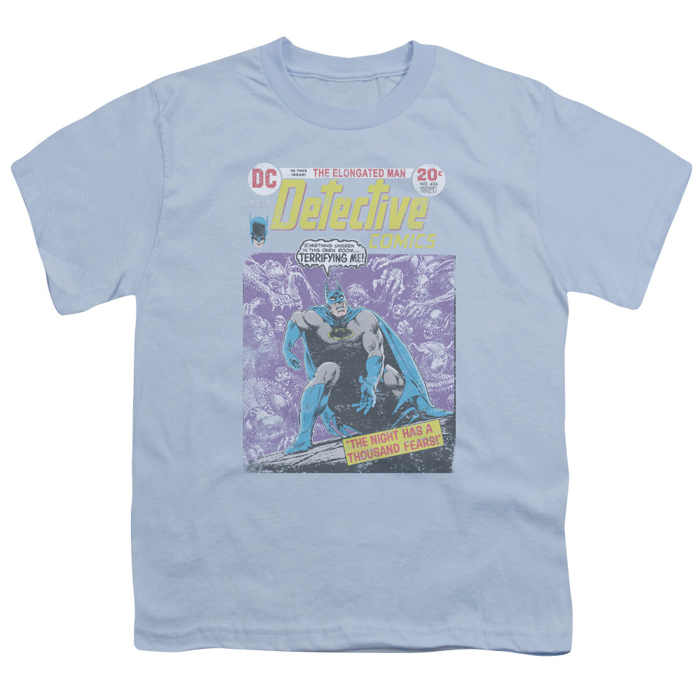 Batman - A Thousand Fears - Short Sleeve Youth 18/1 - Light Blue T-shirt