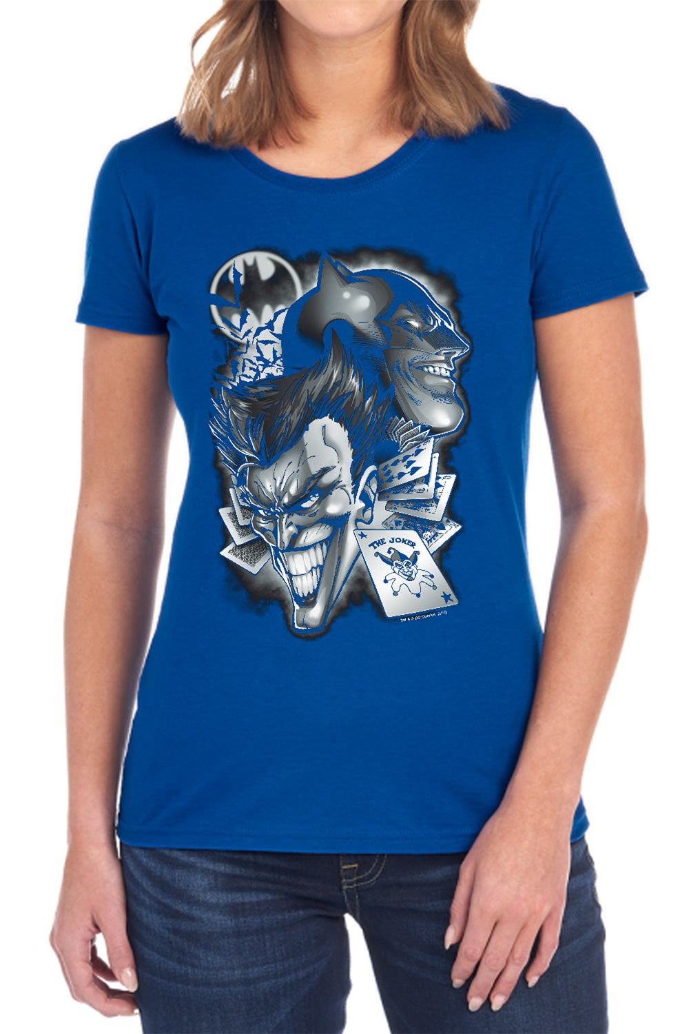 Batman - Archenemies - Short Sleeve Womens Tee - Black T-shirt