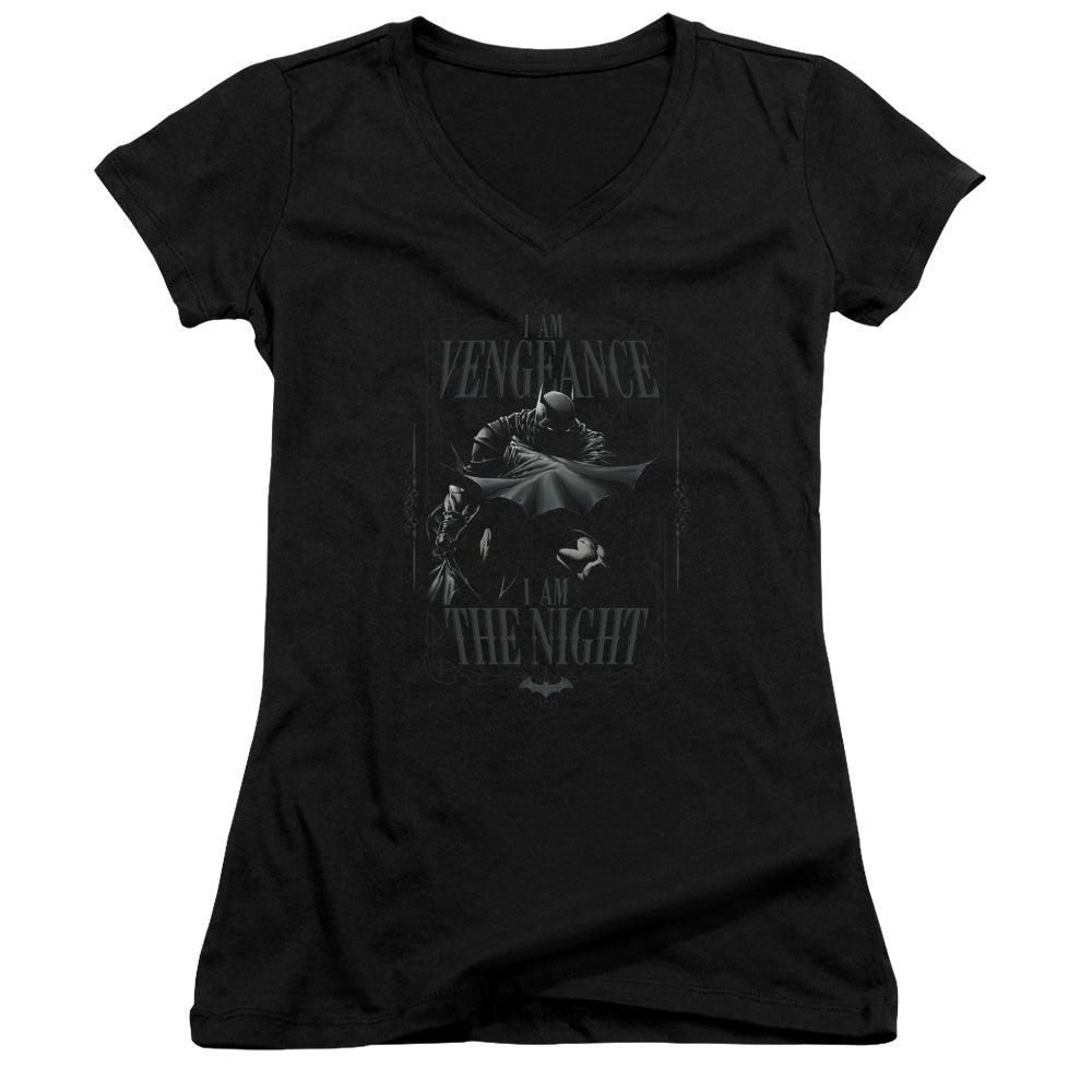 Batman - I Am - Junior V-neck - Black