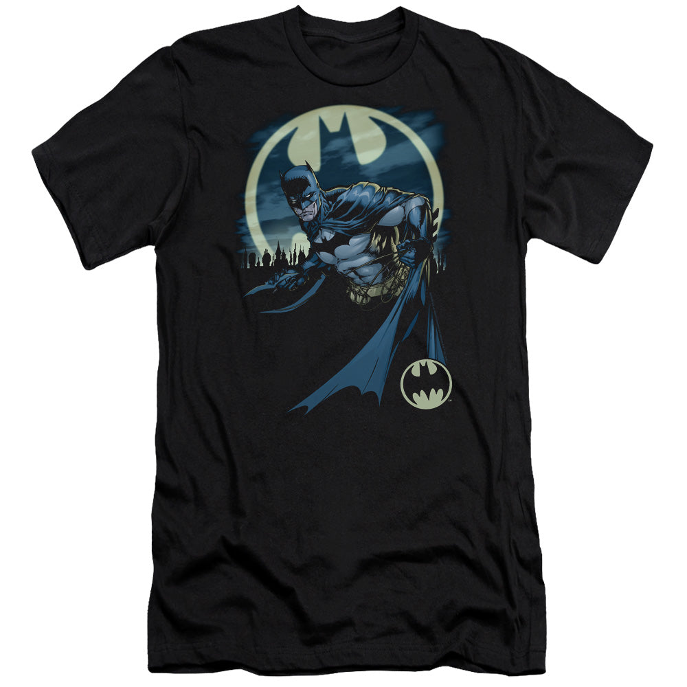 Batman - Heed The Call-premuim Canvas Adult Slim Fit 30/1 - Black