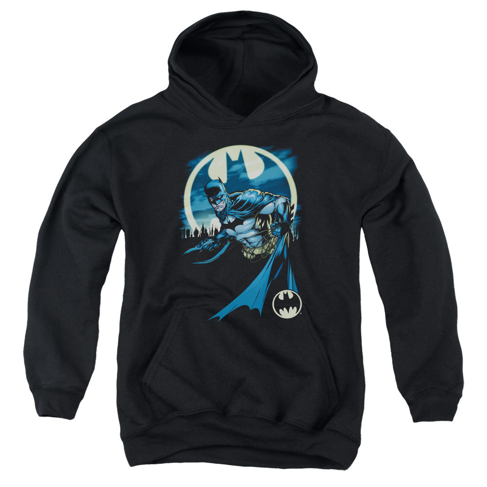 Batman - Heed The Call - Youth Pull-over Hoodie - Black