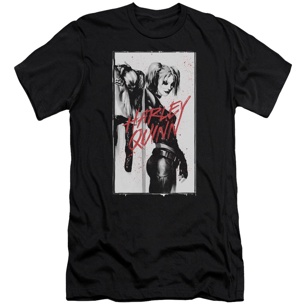 Batman - Inked Quinn-premuim Canvas Adult Slim Fit 30/1 - Black
