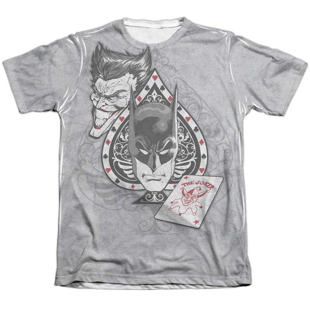 Batman - Ace - Adult 65/35 Poly/cotton Short Sleeve Tee - White T-shirt