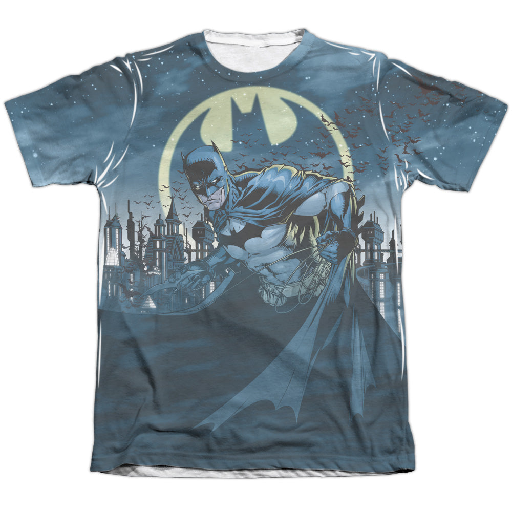 Batman - Heed The Call - Adult 65/35 Poly/cotton Short Sleeve Tee - White T-shirt