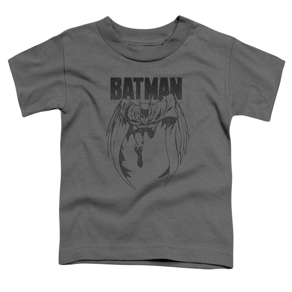 Batman - Grey Noise - Short Sleeve Toddler Tee - Charcoal T-shirt