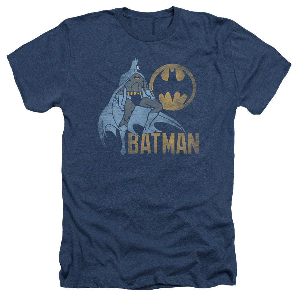Batman - Knight Watch - Adult Heather - Navy