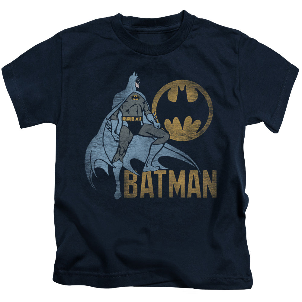 BATMAN KNIGHT WATCH - S/S JUVENILE 18/1 - NAVY - T-Shirt
