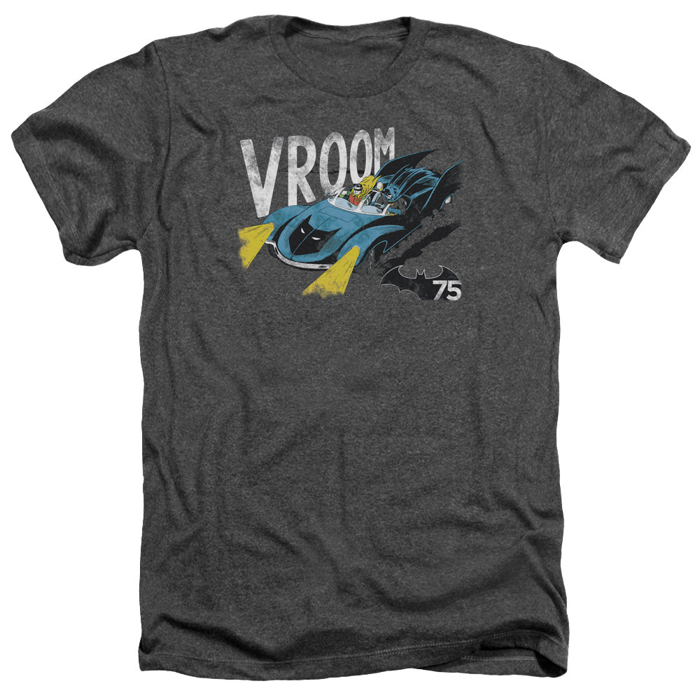 Batman - Vroom - Adult Heather - Charcoal