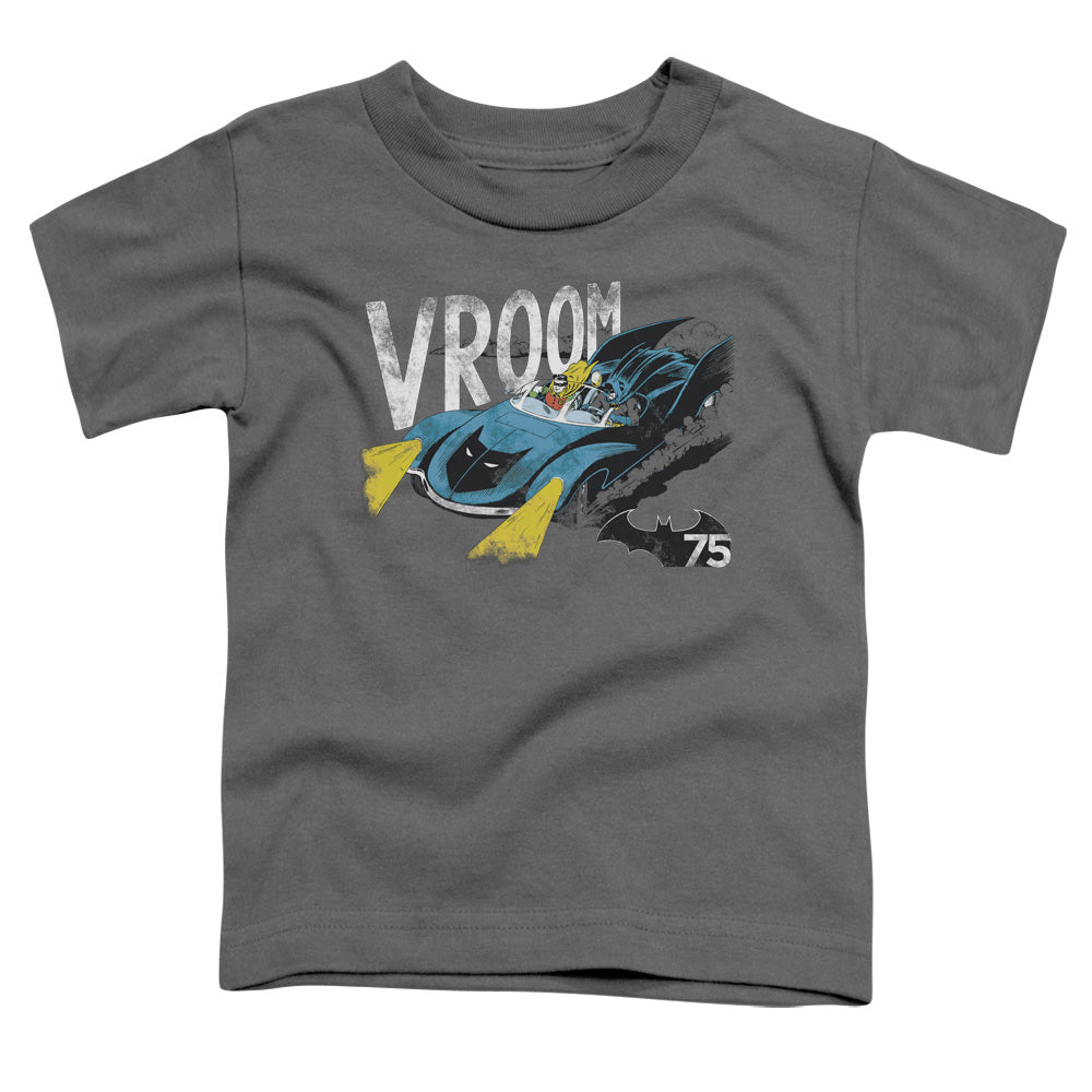Batman - Vroom - Short Sleeve Toddler Tee - Charcoal T-shirt