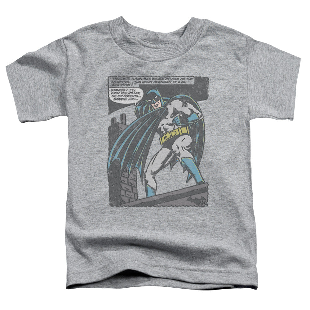 Batman - Bat Origins - Short Sleeve Toddler Tee - Athletic Heather T-shirt