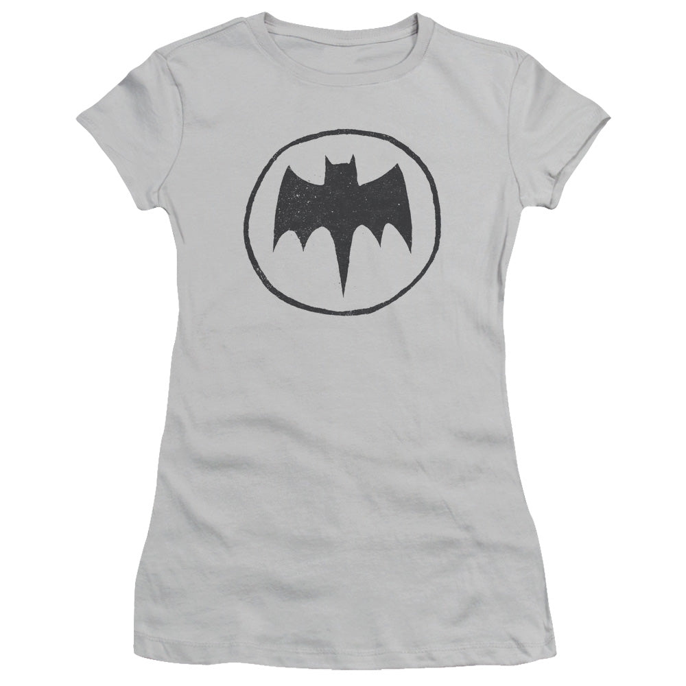 Batman - Handywork - Short Sleeve Junior Sheer - Silver T-shirt