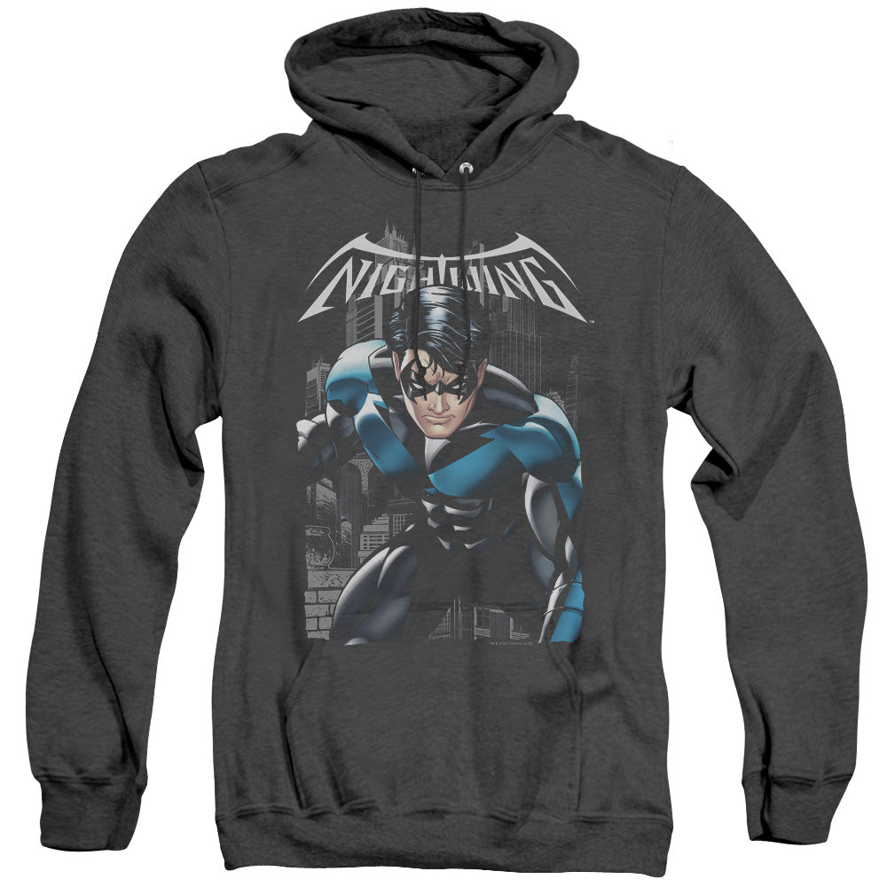 Batman - A Legacy - Adult Heather Hoodie - Black