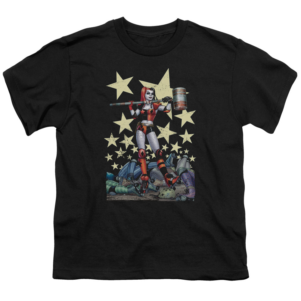 Batman - Hammer Time - Short Sleeve Youth 18/1 - Black T-shirt