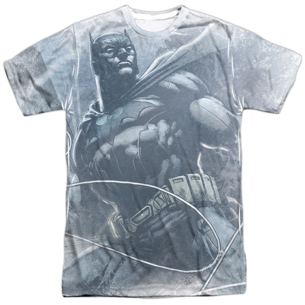 Batman - Protector - Short Sleeve Adult Poly Crew - White T-shirt
