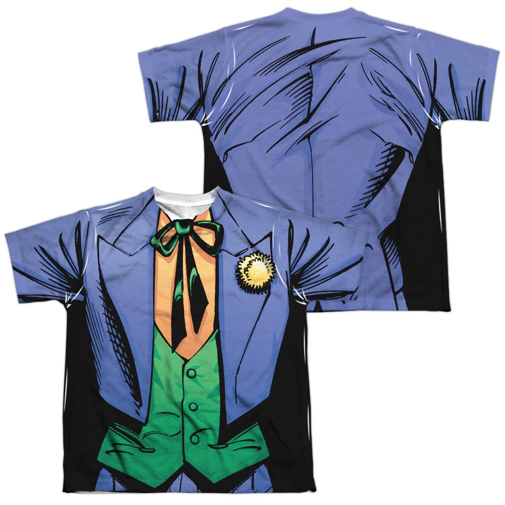 BATMAN JOKER UNIFORM (FRONT/BACK PRINT)-S/S YOUTH T-Shirt
