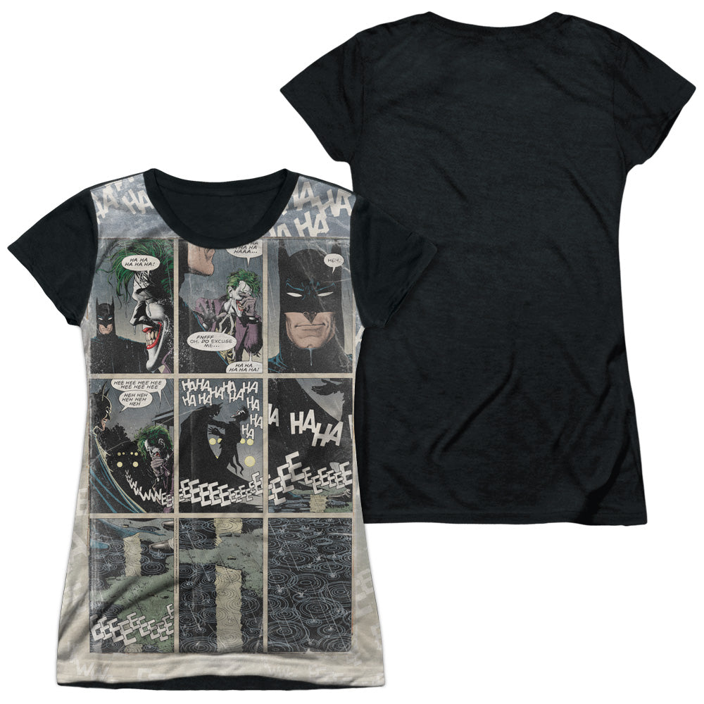 BATMAN LAST LAUGH-S/S JUNIOR POLY T-Shirt
