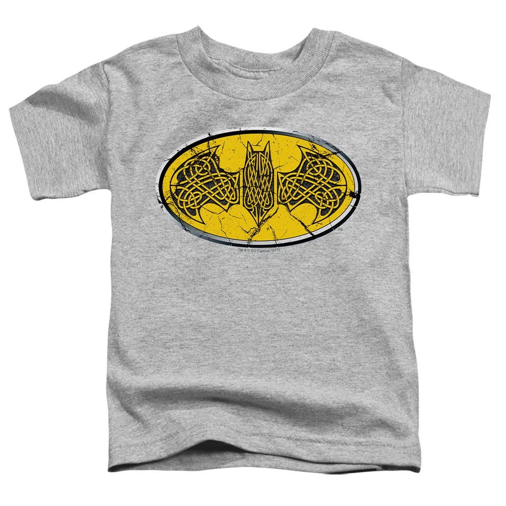 Batman - Celtic Shield - Short Sleeve Toddler Tee - Charcoal T-shirt