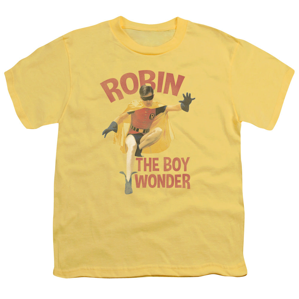 Batman Classic Tv - Boy Wonder - Short Sleeve Youth 18/1 - Banana T-shirt