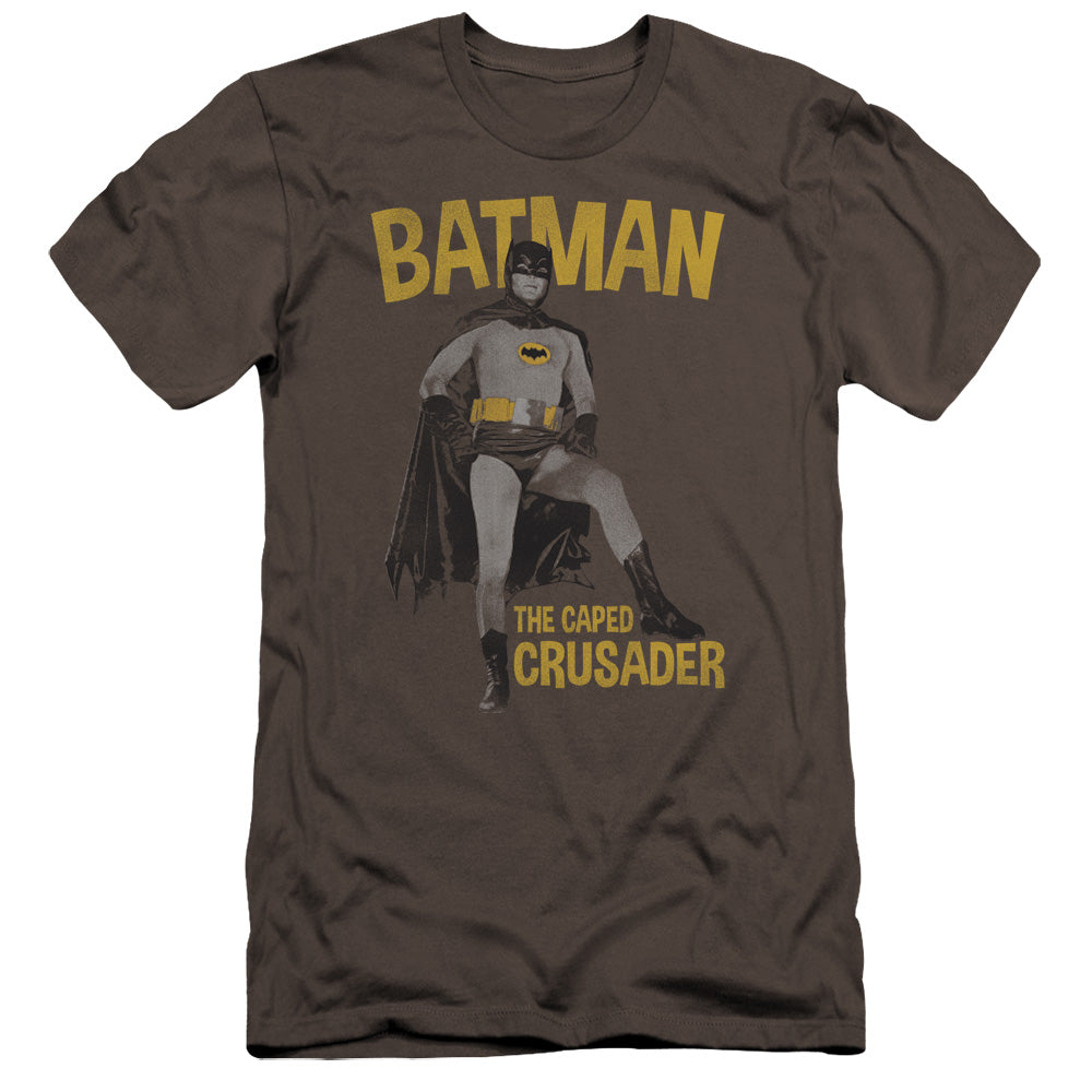 Batman Classic Tv - Caped Crusader-premuim Canvas Adult Slim Fit 30/1 - Charcoal