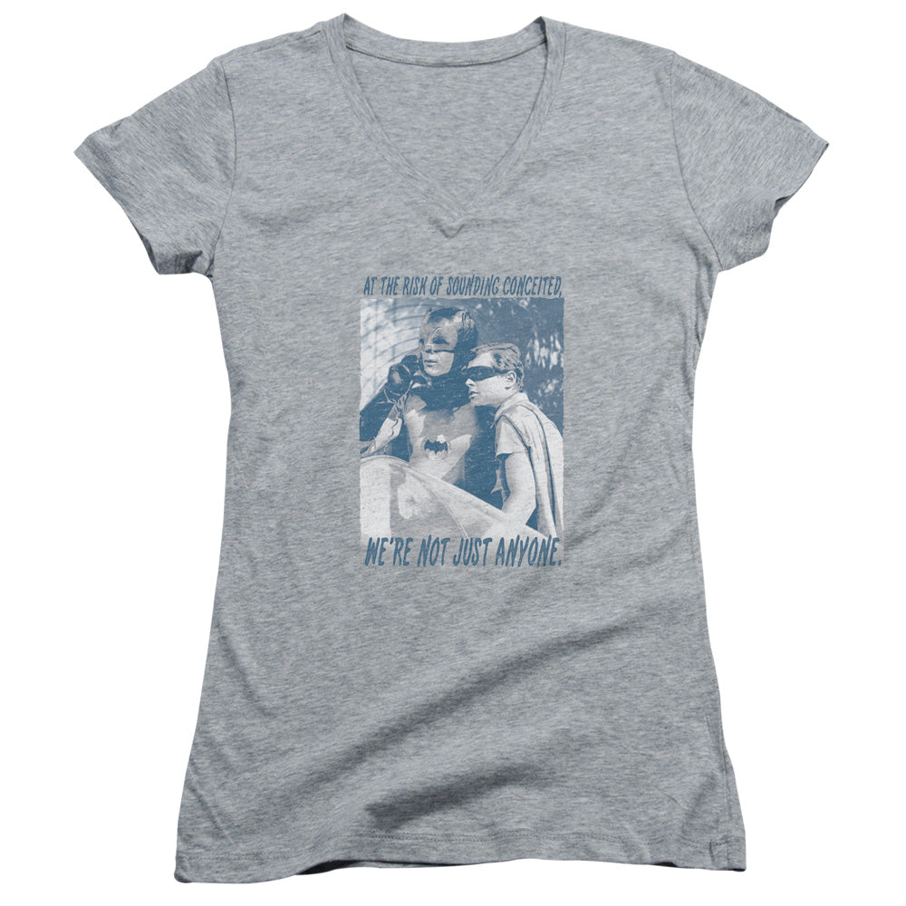 Batman Classic Tv - Boogie Nights-junior V-neck - Athletic Heather