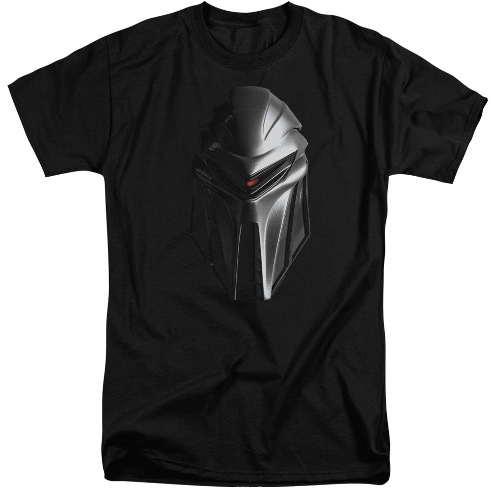 Bsg - Cylon Head - Short Sleeve Adult Tall 18/1 - Black T-shirt