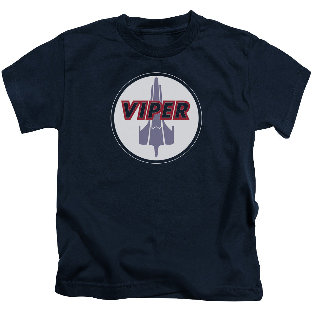 BSG VIPER BADGE - S/S JUVENILE 18/1 - NAVY - T-Shirt