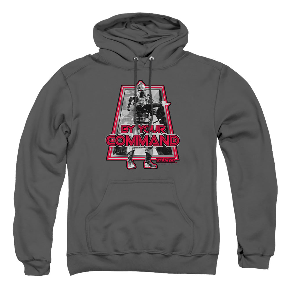 Bsg - By Your Command(Classic) - Adult Pull-over Hoodie - Charcoal