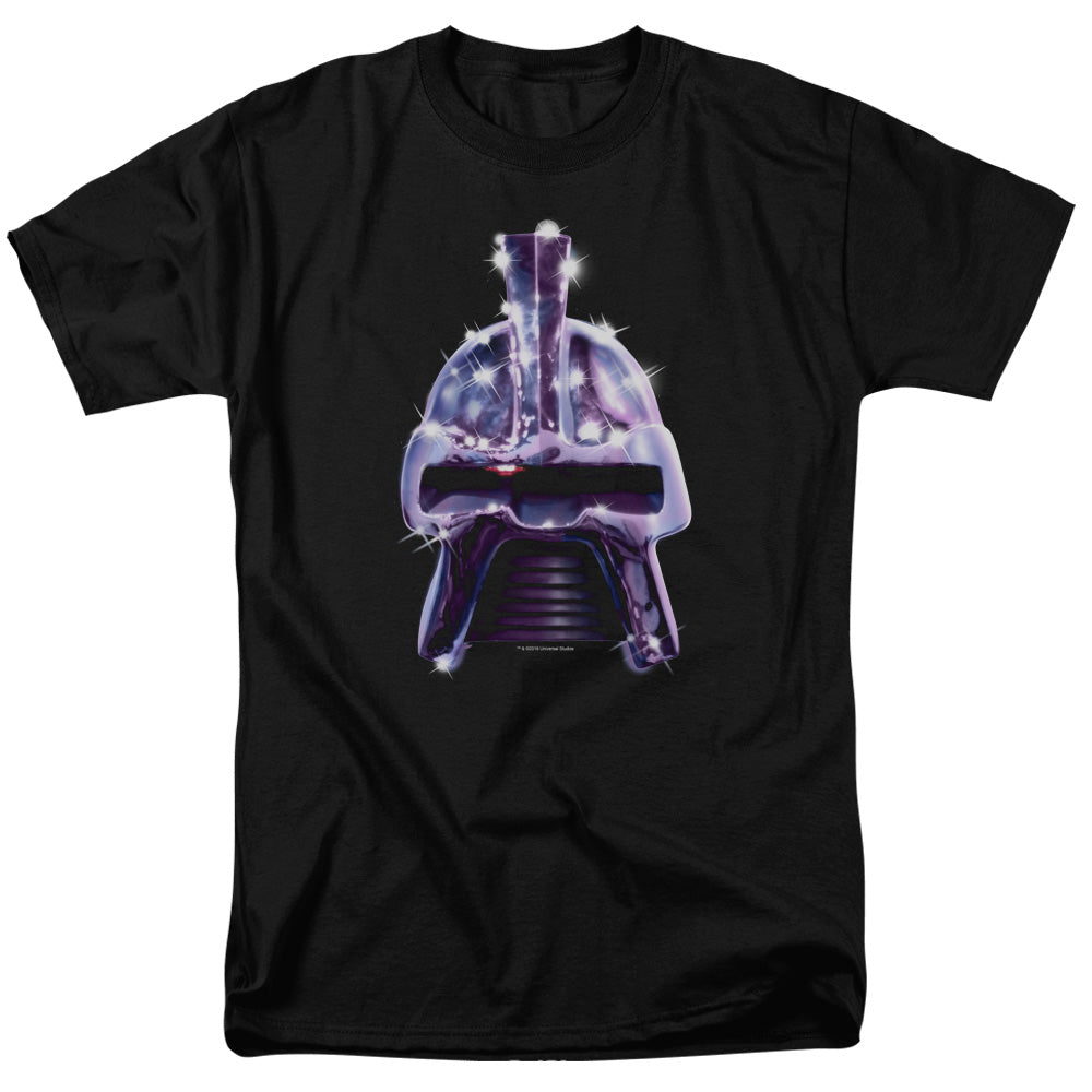 Bsg - Retro Cylon Head - Short Sleeve Adult 18/1 - Black T-shirt