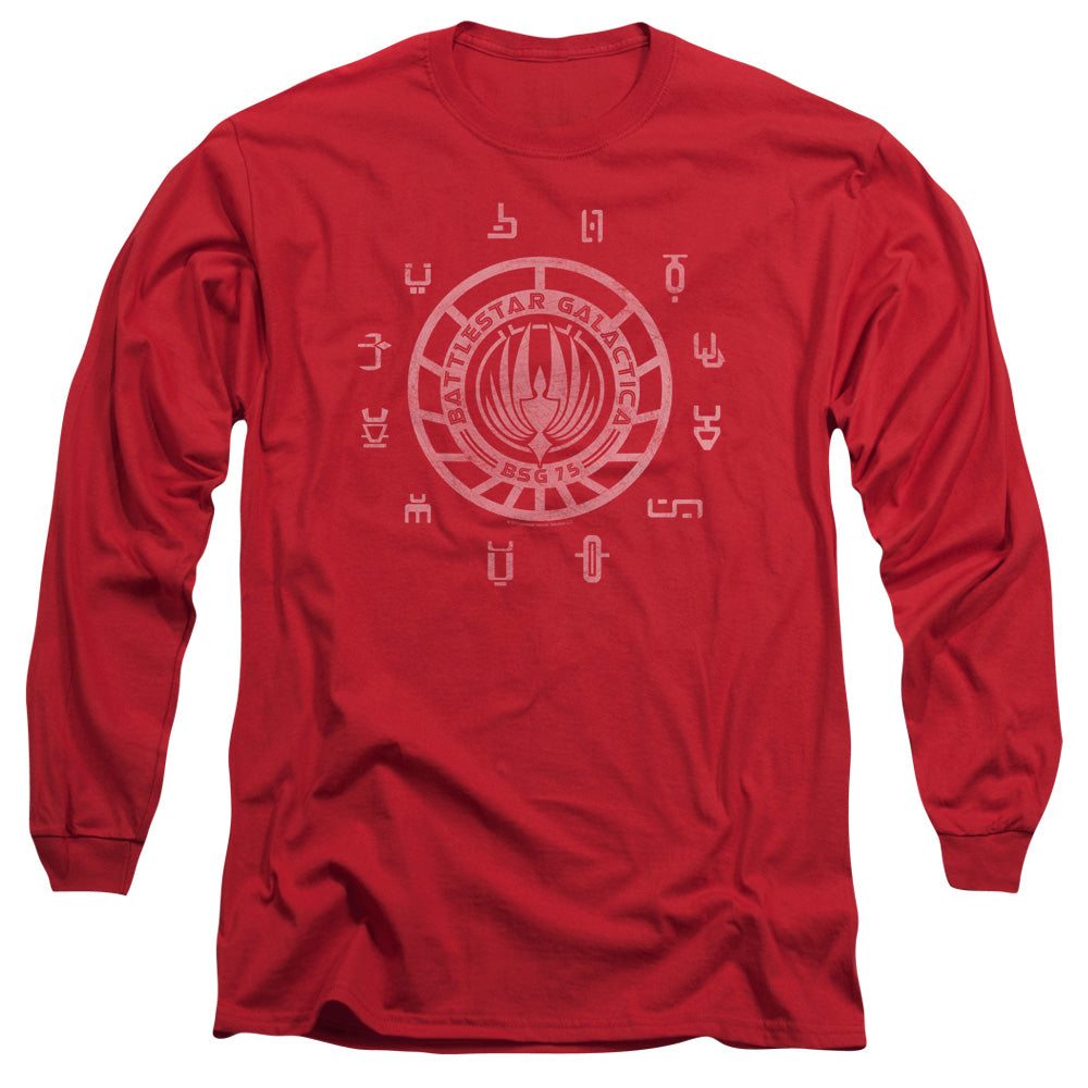 Bsg - Colonies - Long Sleeve Adult 18/1 - Red T-shirt