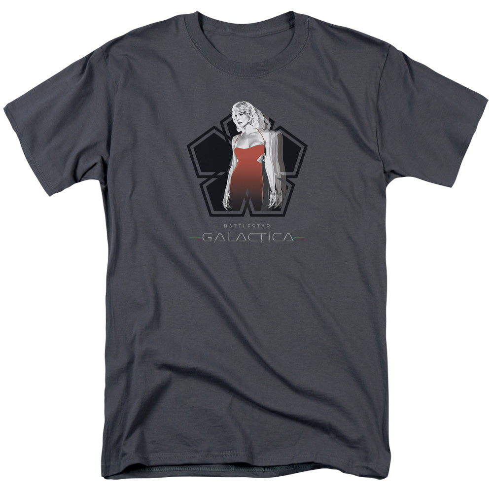Bsg - Cylon Tech - Short Sleeve Adult 18/1 - Charcoal T-shirt